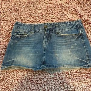 American Eagle jean skirt